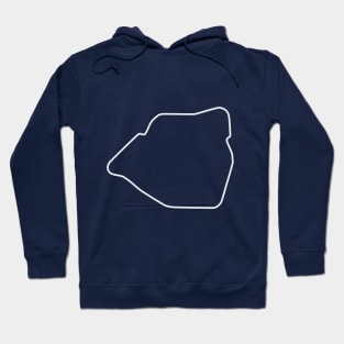 Castle Combe Circuit [outline] Hoodie